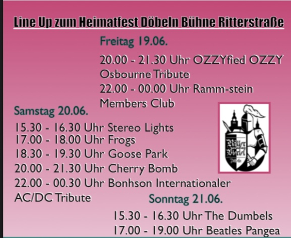 Bild zum Heimatfest 2026